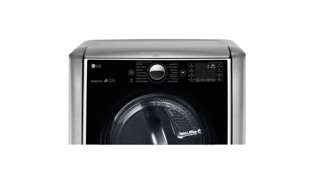 Lg DLEX9000V 9.0 Cu. Ft. Large Smart Wi-Fi Enabled Electric Dryer W/ Turbosteam™