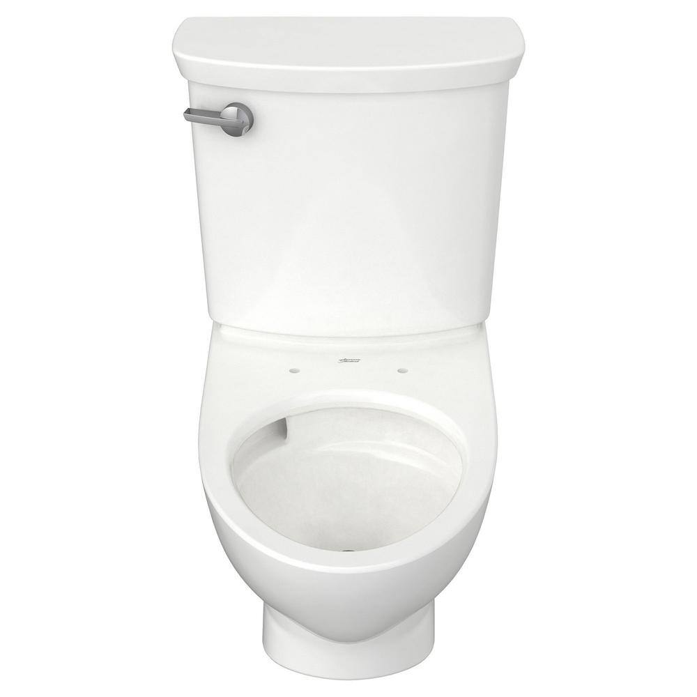 American Standard Glenwall VorMax 1.28 GPF Single Flush Toilet with Left Hand Trip Lever in White (Seat Not Included) 2882107.020