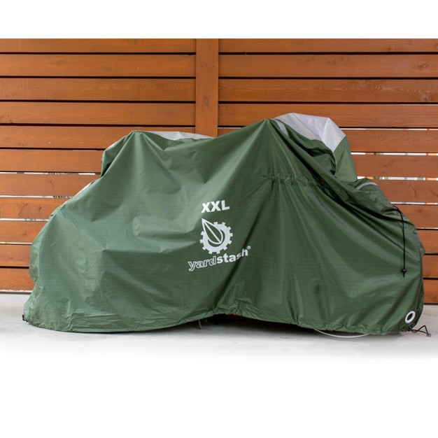 Yardstash Bike Cover Heavy Duty Waterproof Bicycle Tarp For Outdoor Storage amp Portable Shelter