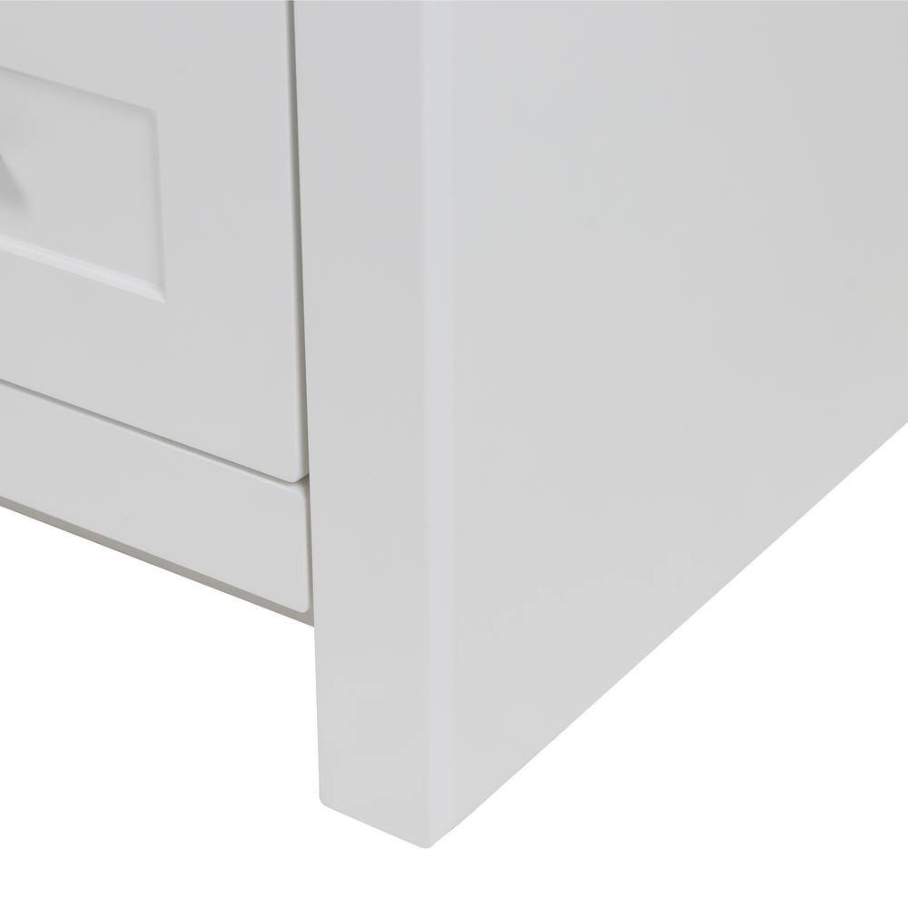 Home Decorators Collection Craye 48 in. W x 21.6 in. D x 34 in. H Bath Vanity Cabinet without Top in White CY48-WH