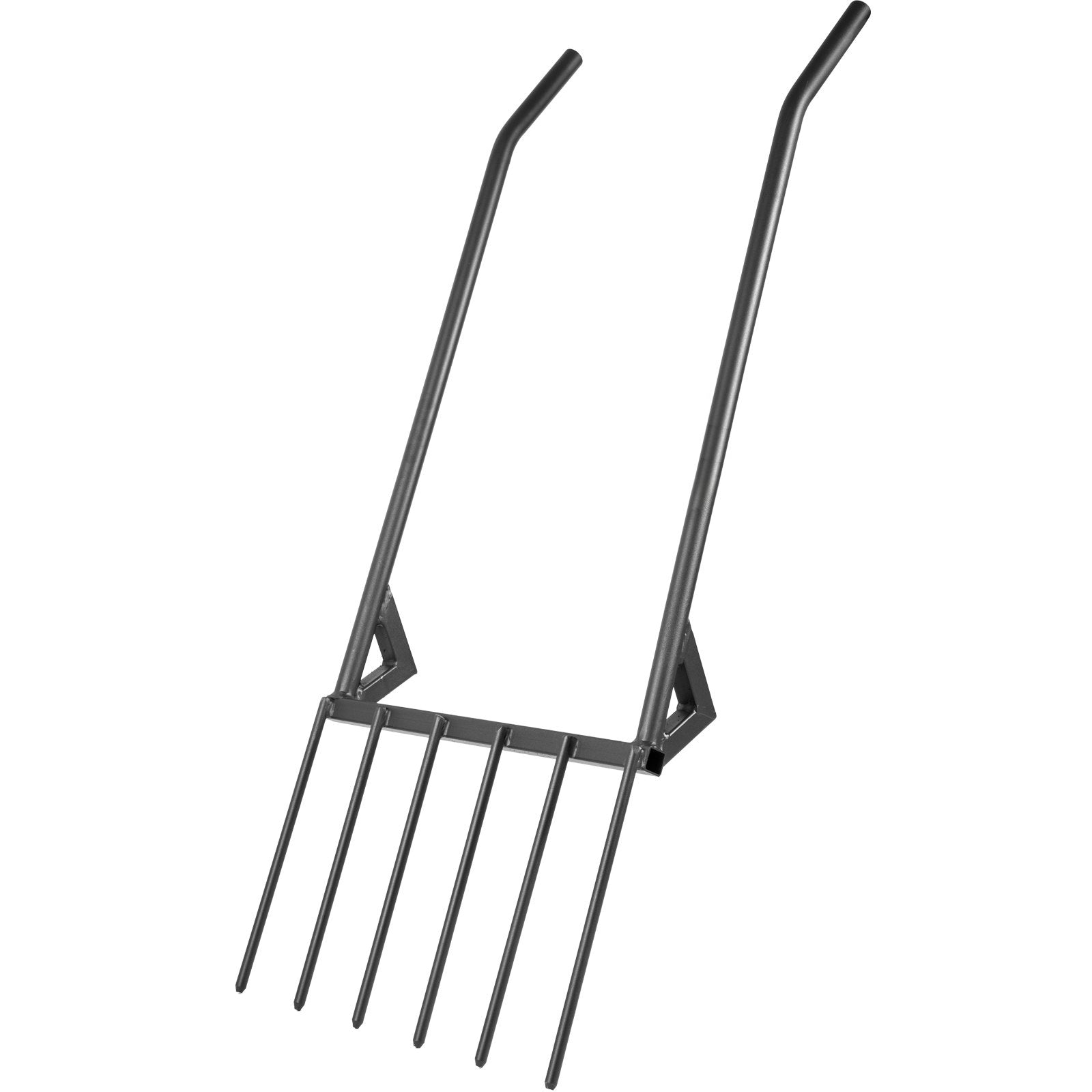 Premium 46-Inch Hand Tiller Broad Fork Tool For Gardening Cultivating