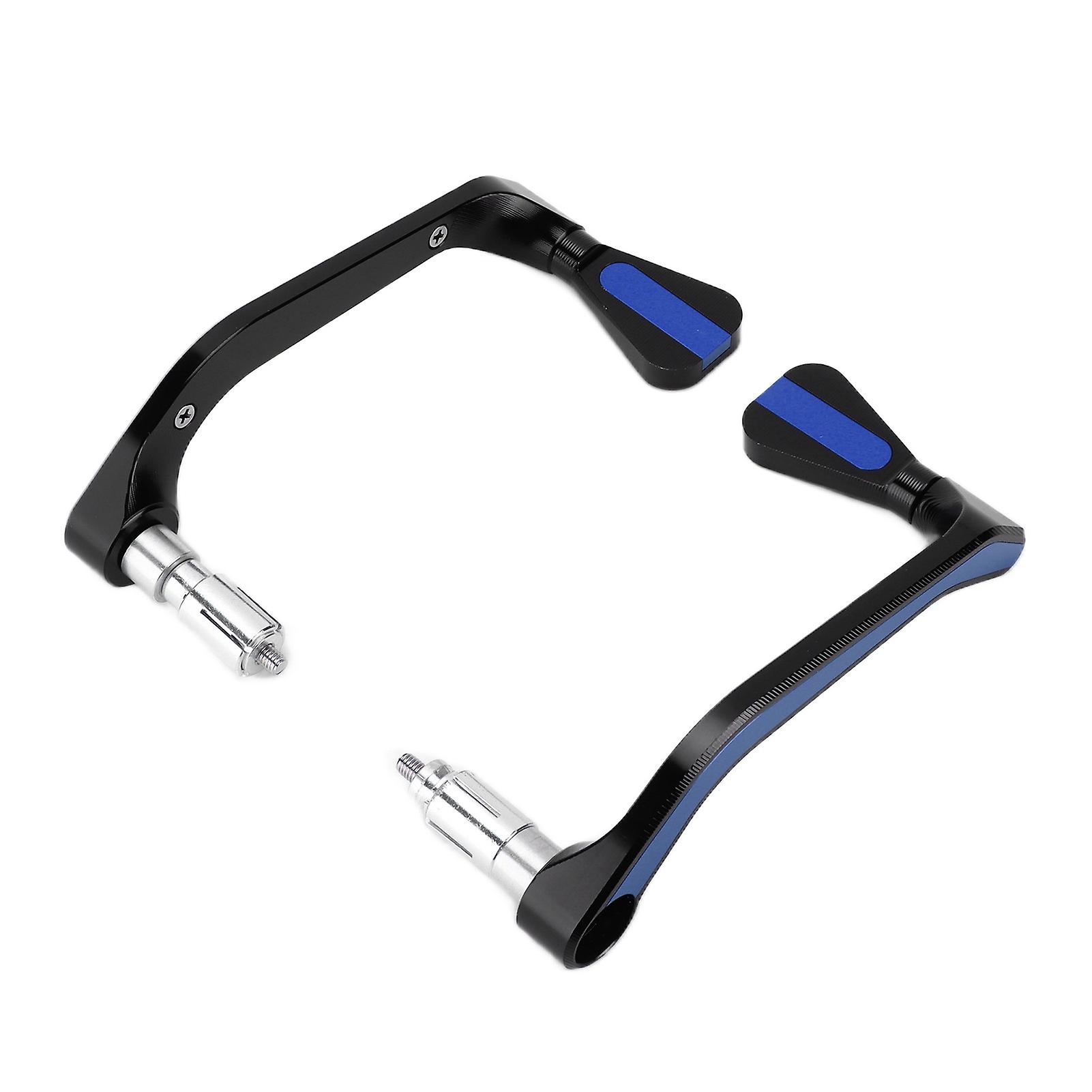 2pcs Motorcycle Handlebar Guard Aluminium Alloy Modification Maintenance Universal For 22mm/0.87inblue