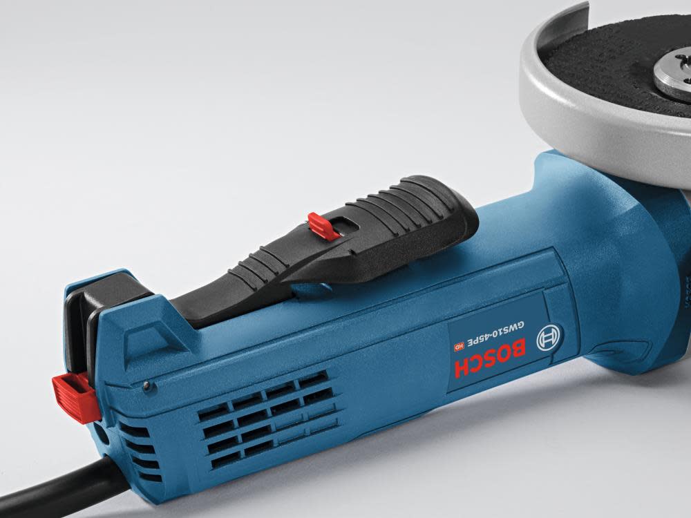 4-1/2 In. Ergonomic Angle Grinder with Paddle Switch