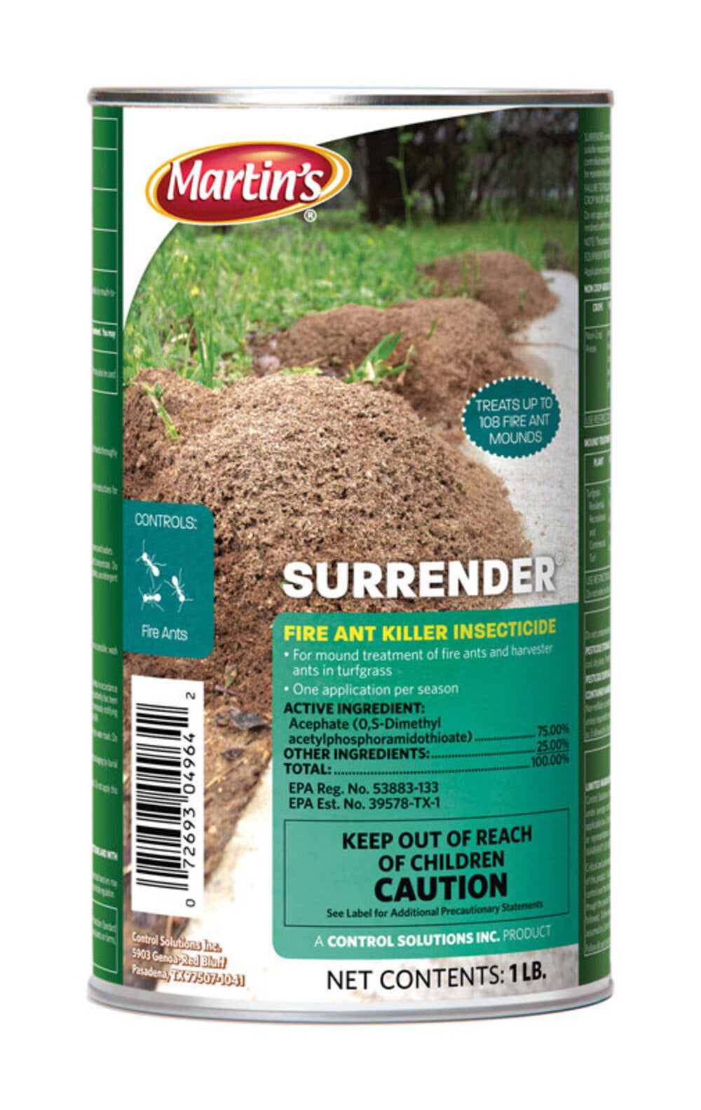 SURRENDER FIRE ANT 1LB