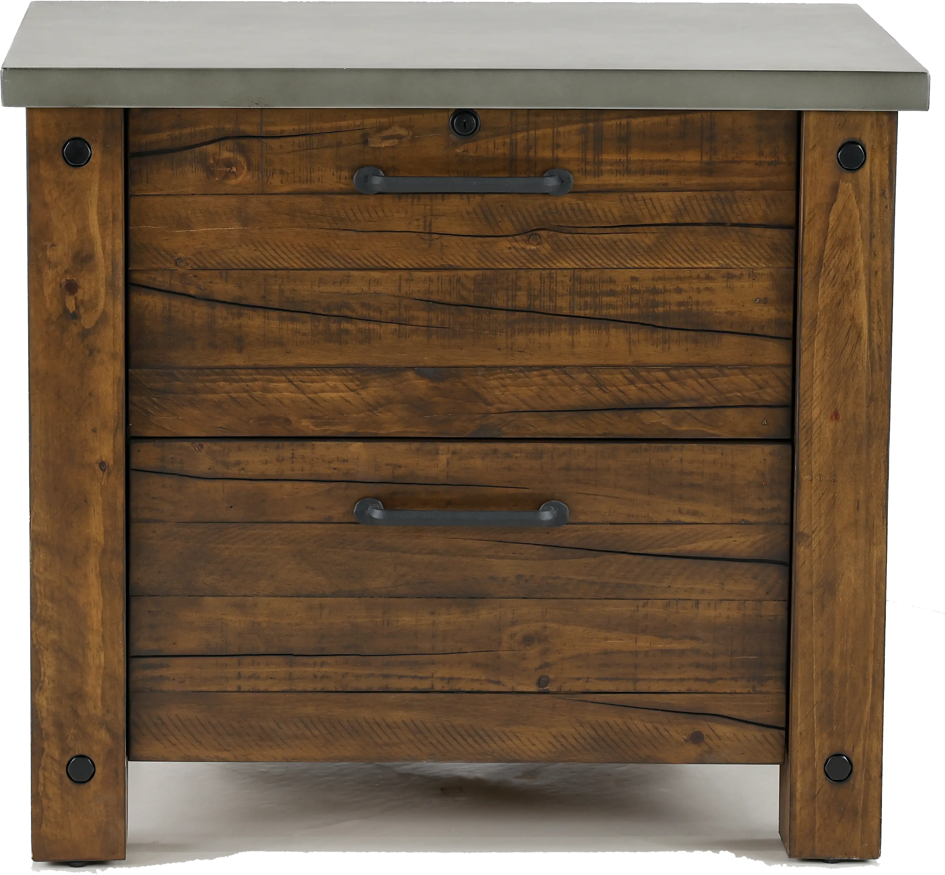 Japer Rustic File Cabinet