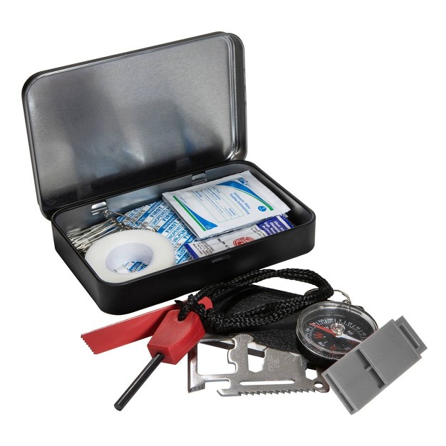 Life gear 32pc First Aid Survival Kit In Tin Case