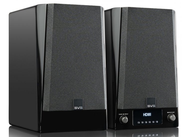 SVS Piano Gloss Black Prime Wireless Pro Powered Speakers (Pair)