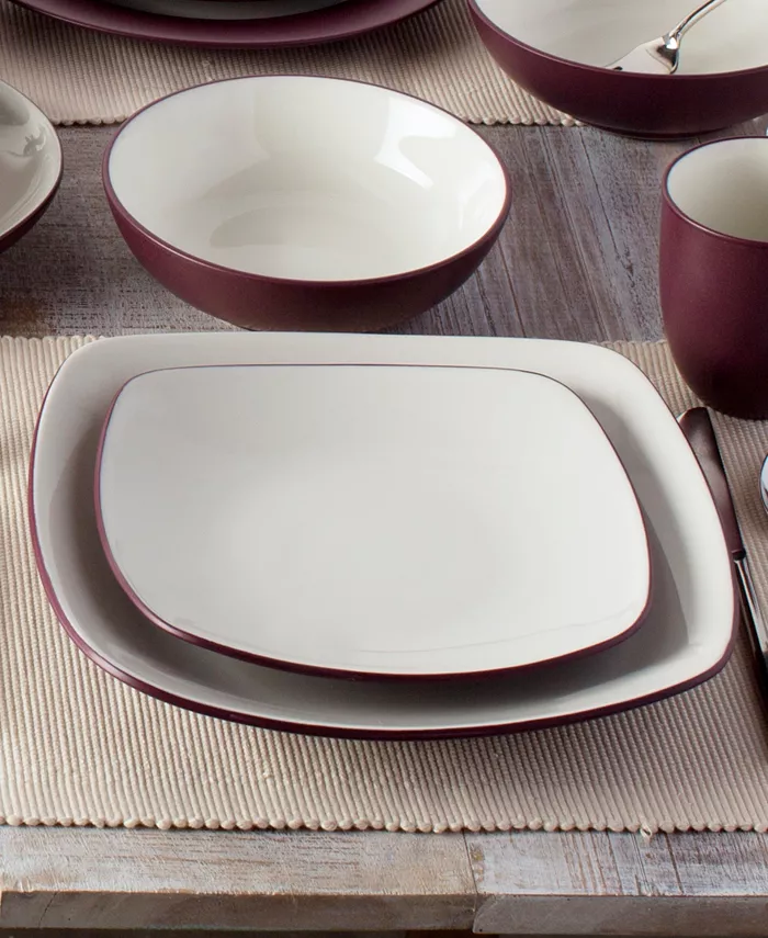 Noritake Colorwave Square Dinner Plates Set of 4