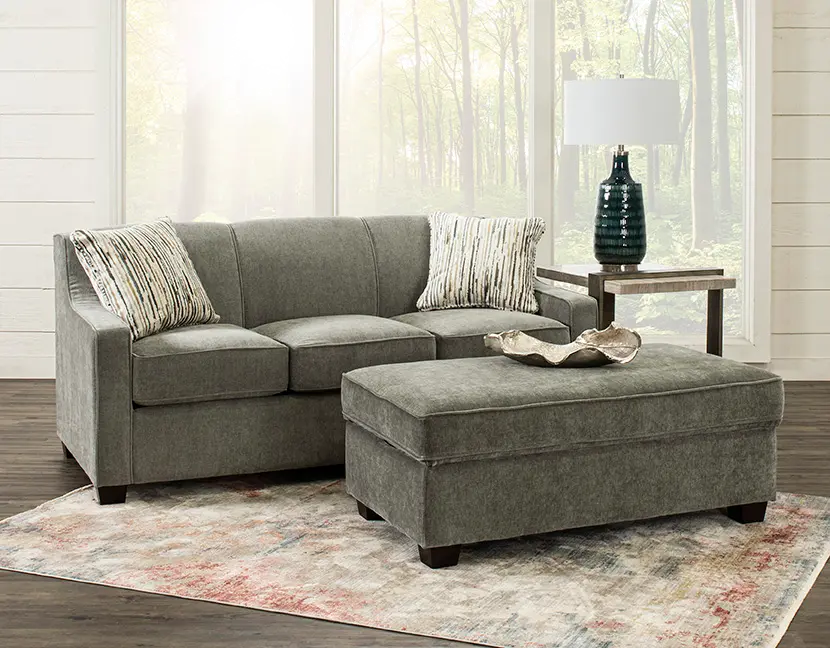 Marinette Gray Convertible Full Sleeper Sofa