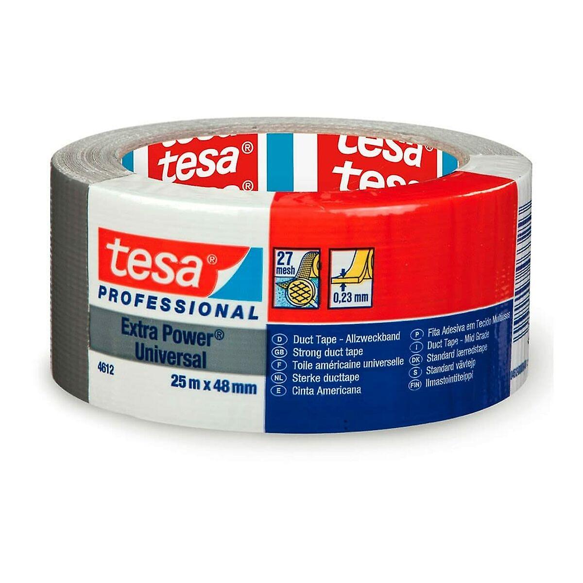 Duct tape TESA Silver (25 m x 48 mm)