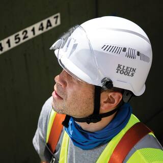 Klein Tools Safety Helmet Visor Clear VISORCLR