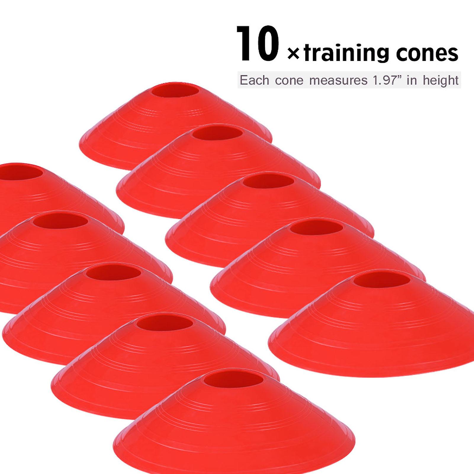 Speed Agility Train Kit， 19ft Flat Ladder   10pcs Disc Cones For Athletic Training