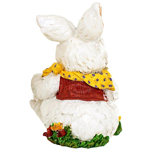 Design Toscano Mortimer The Bunny And His Easter Eggs Rabbit Statue