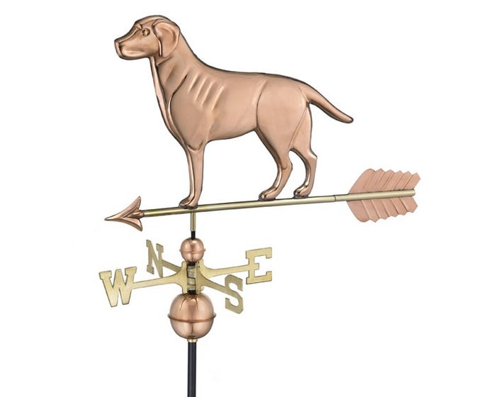 Good Directions Labrador Retriever Weathervane 560P