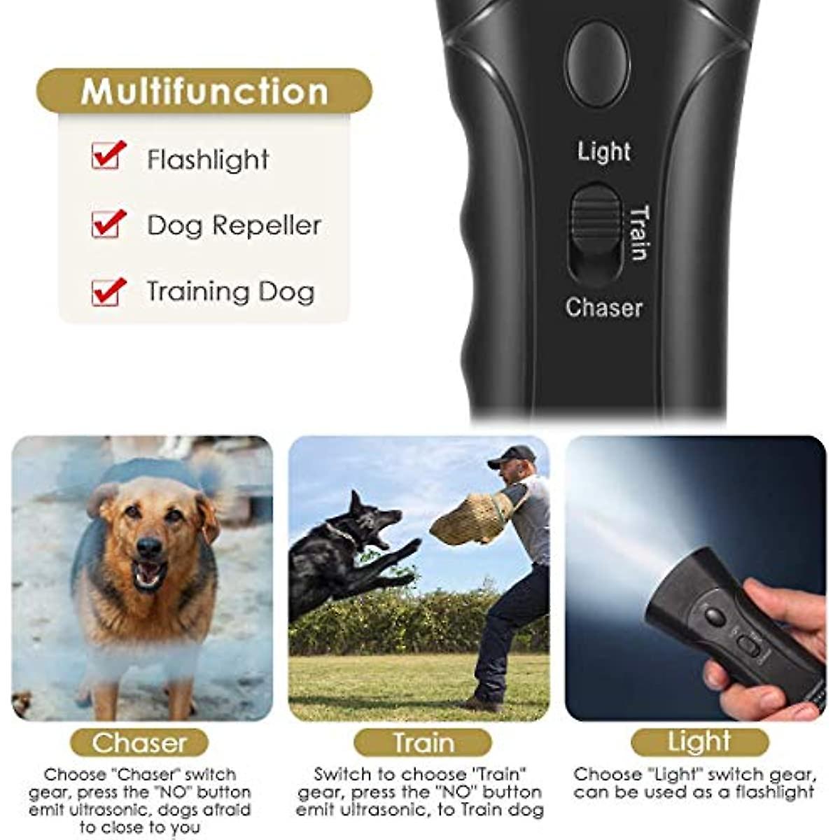 Dog Training-bark Control Device Dog Stop Bark Device Pet Gentle Trainer