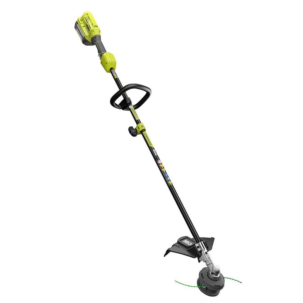 RYOBI 40V Cordless Battery Attachment Capable String Trimmer and Leaf Blower Combo Kit (2-Tools) w/ 4.0 Ah Battery & Charger RY40940