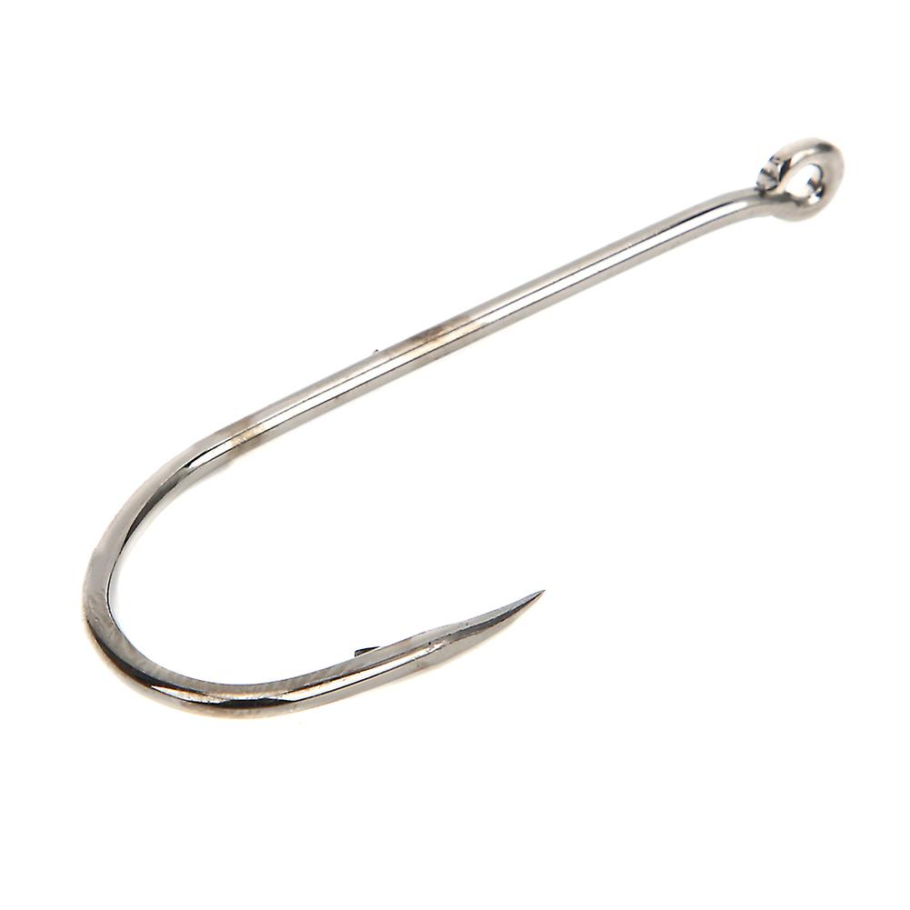 100pcs 6/0# High Carbon Steel Sharp Fish Hooks With Barb Lure Bait Fishing Tackle