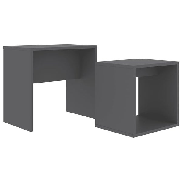 Coffee Table End Table Set Sofa Side Table Bedside Table Chipboard