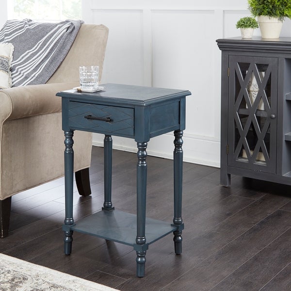 Anthony One Drawer Side Table