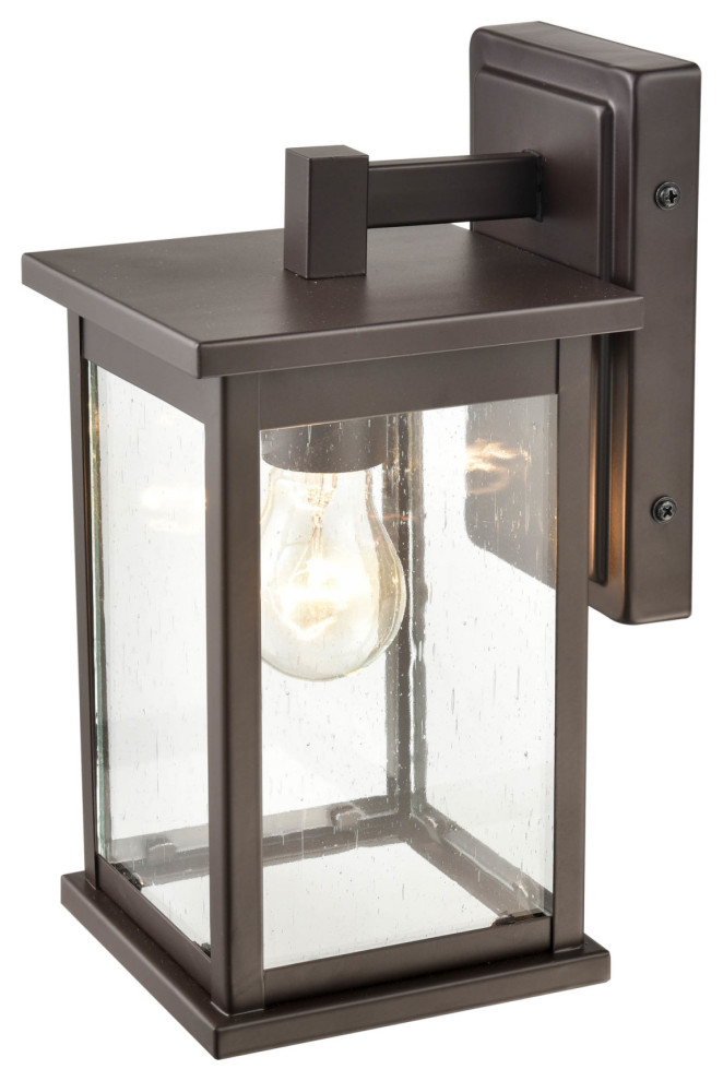 Millennium Lighting 4101 Bowton 12 quotTall Outdoor Wall Sconce   Transitional   Outdoor Wall Lights And Sconces   by Buildcom  Houzz