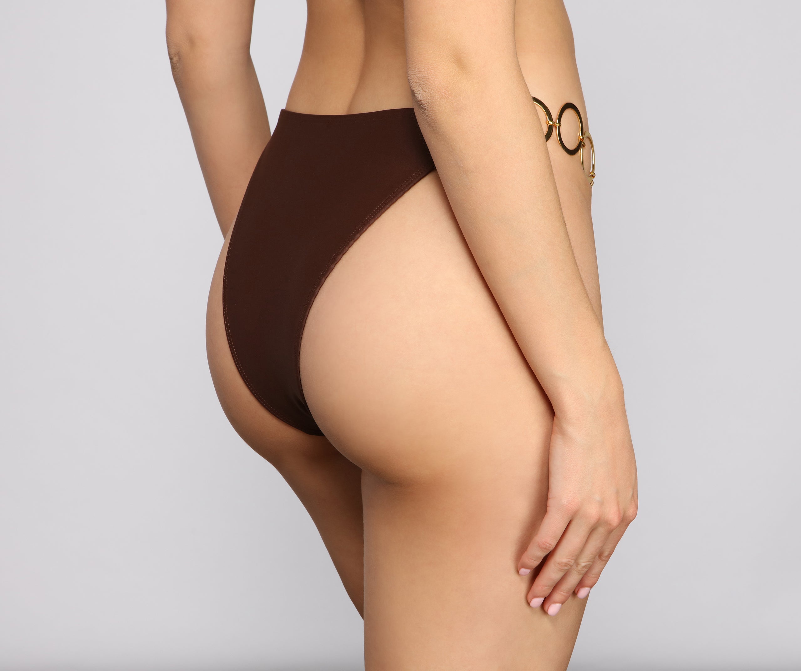 Living Luxe O-Ring Bikini Bottoms