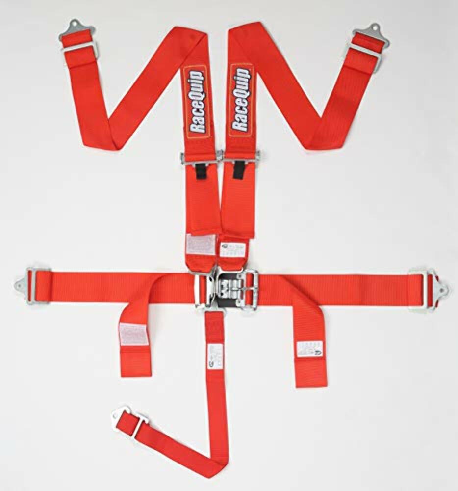 Racequip Safequip Red Latch and Link 5 Point Harness P/N 711011