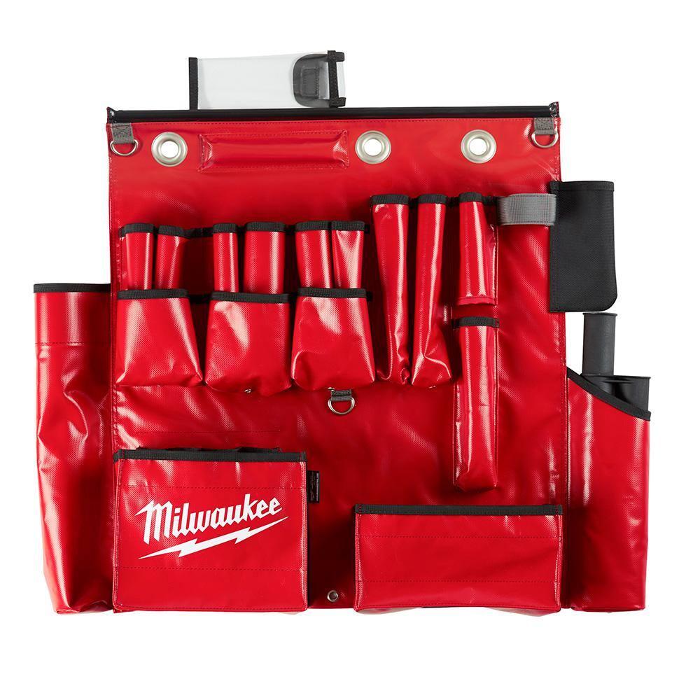 MW 36 oz. 4-in-1 Lineman's Hammer with Lineman's Aerial Tool Apron 48-22-9040-48-22-8290