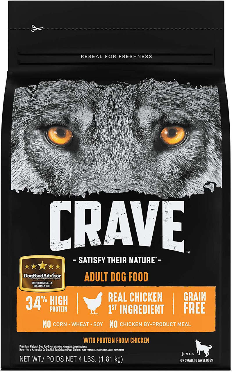 Crave with Protein from Chicken Dry Dog Food