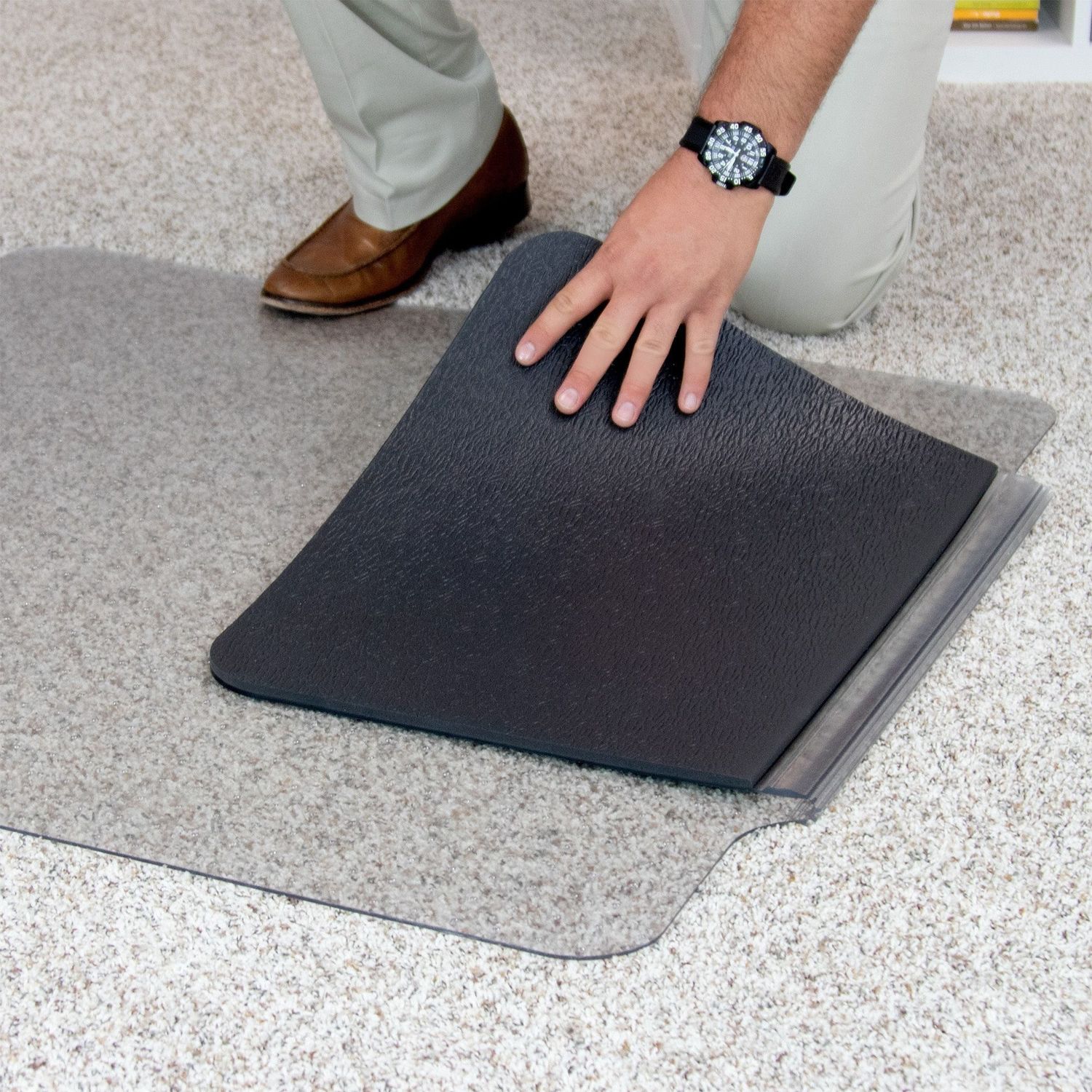 Sit or Stand Low Pile Mat by ES Robbins Office ESR184619