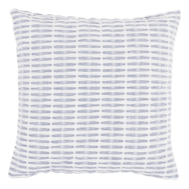 Kaf Home Pleated Please Throw Pillow With Feather Filled Insert