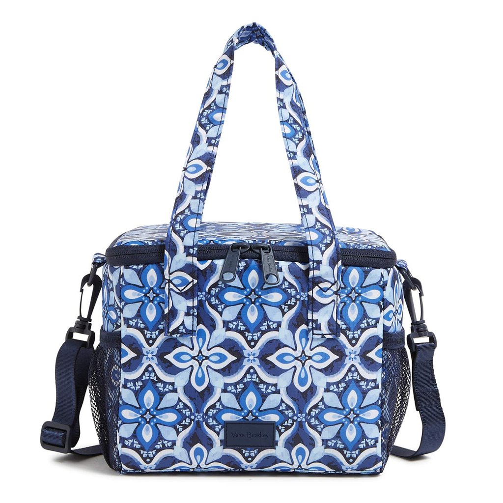 Vera Bradley  Lunch Cooler in Raindrop Medallion