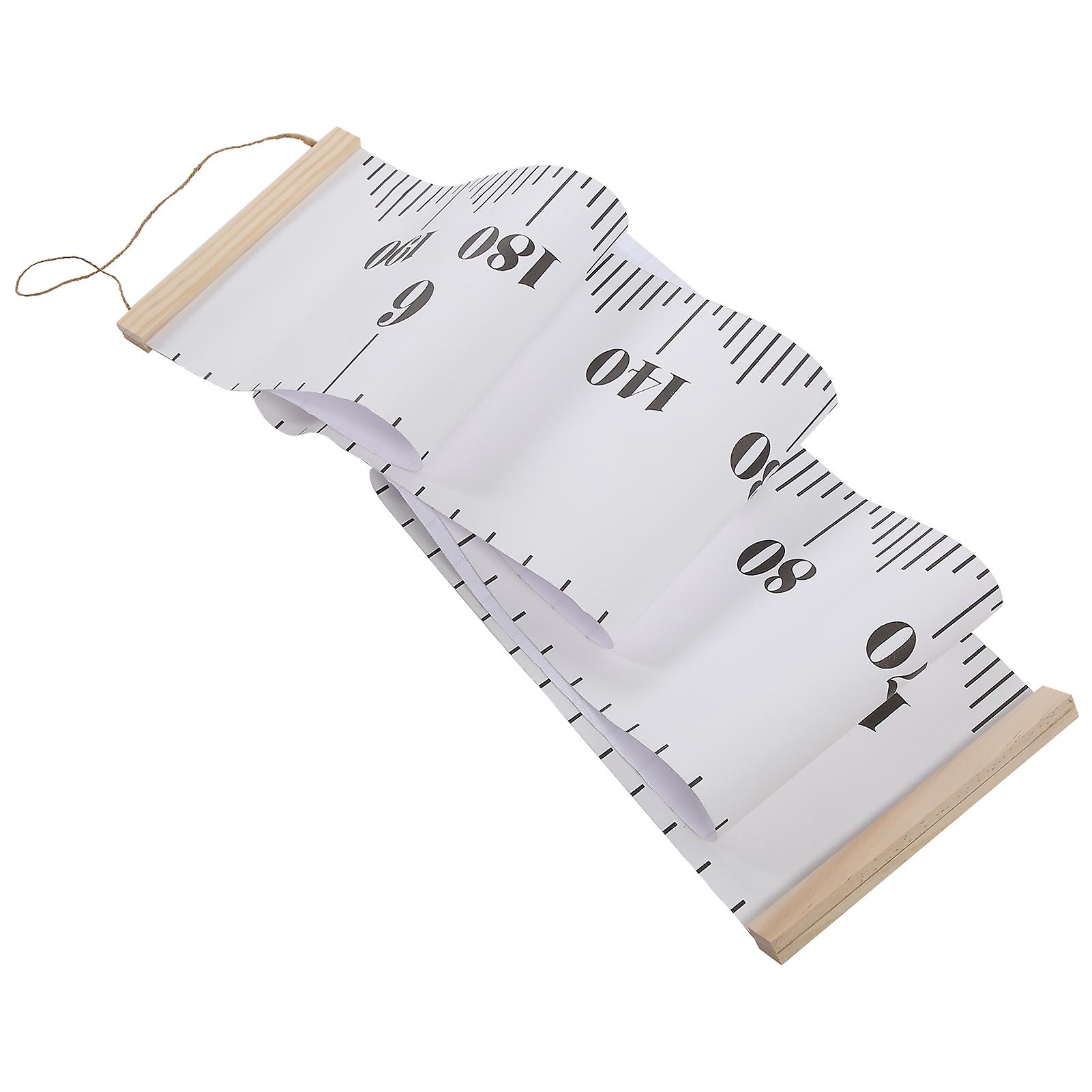 Children Height Measuring Growth Chart Wall Ruler Grow Measurement Photography Prop1#