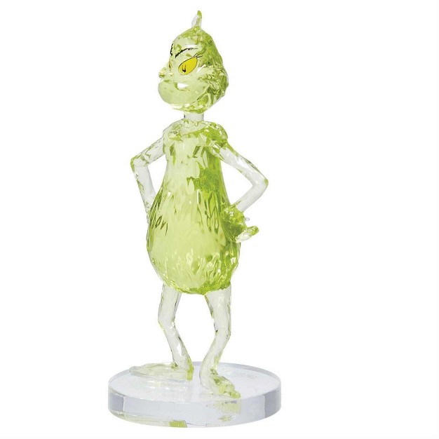 Enesco Green Grinch Figurine One Figurine 3 75 Inches Dr Seuss 6013490 Acrylic Green