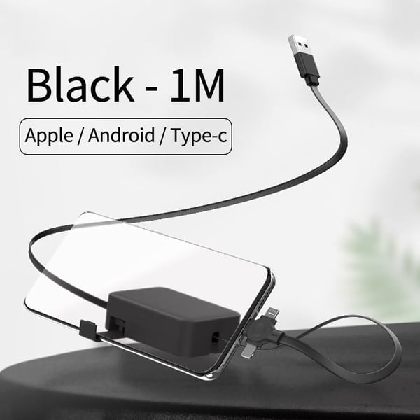 ⏰  PROMOTION SALE 47% OFF🔥3 in 1 Rechargeable USB Fast Charging Cable & Mobile Stand