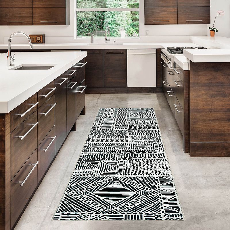 Linon Cayden Washable Rug