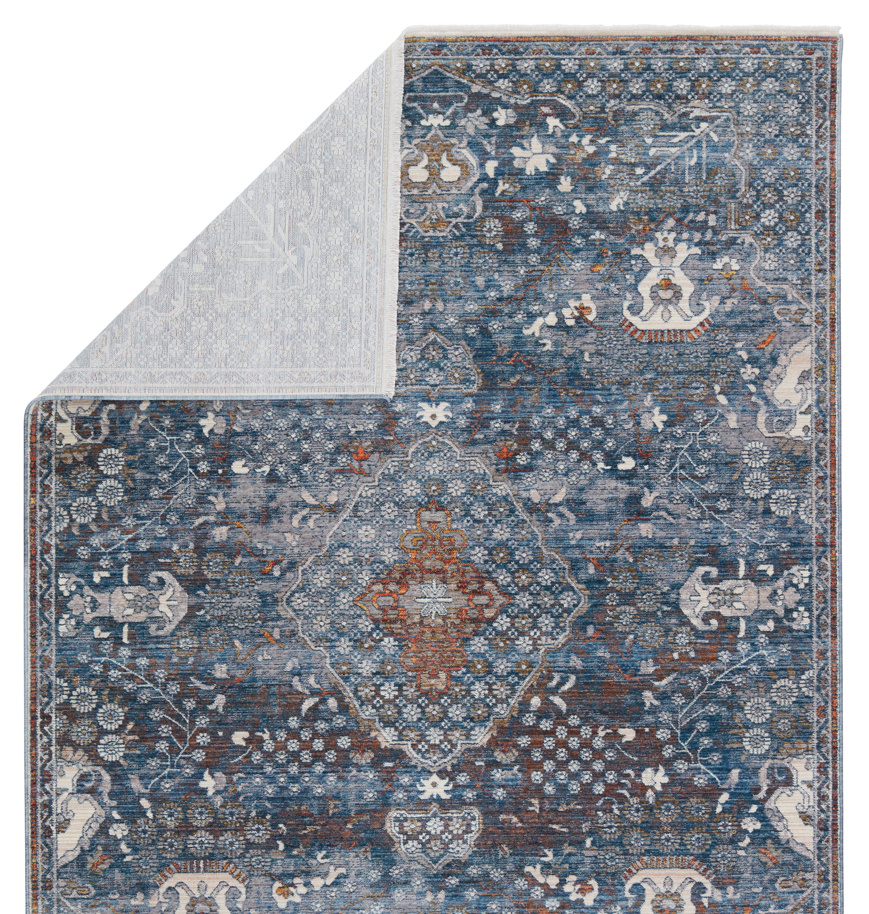 Terra Harkin Blue & Gray Rug