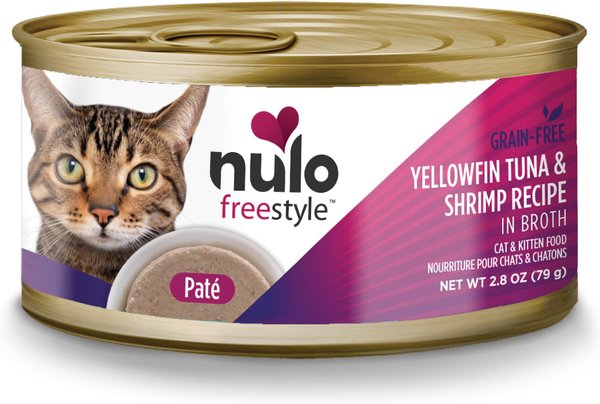 Nulo FreeStyle Yellowfin Tuna and Shrimp Pate Wet Cat Food