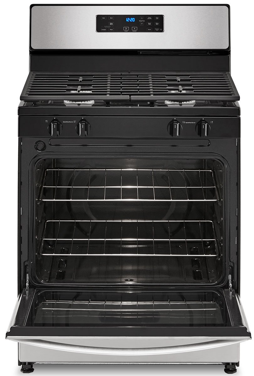 Whirlpool 5.1 Cu. Ft. Stainless Steel Freestanding Gas Range With Broiler Drawer