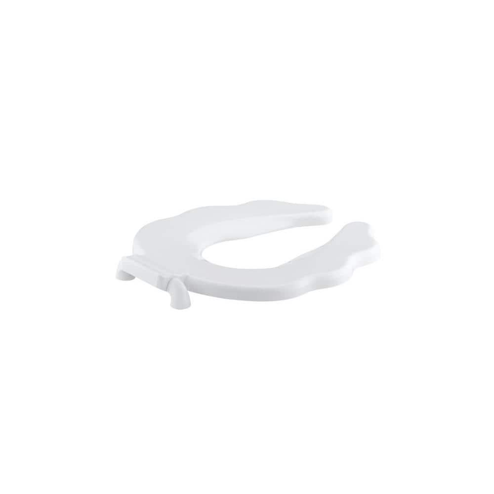 KOHLER Primary Round Child Open Front Toilet Seat with Antimicrobial Seat in White