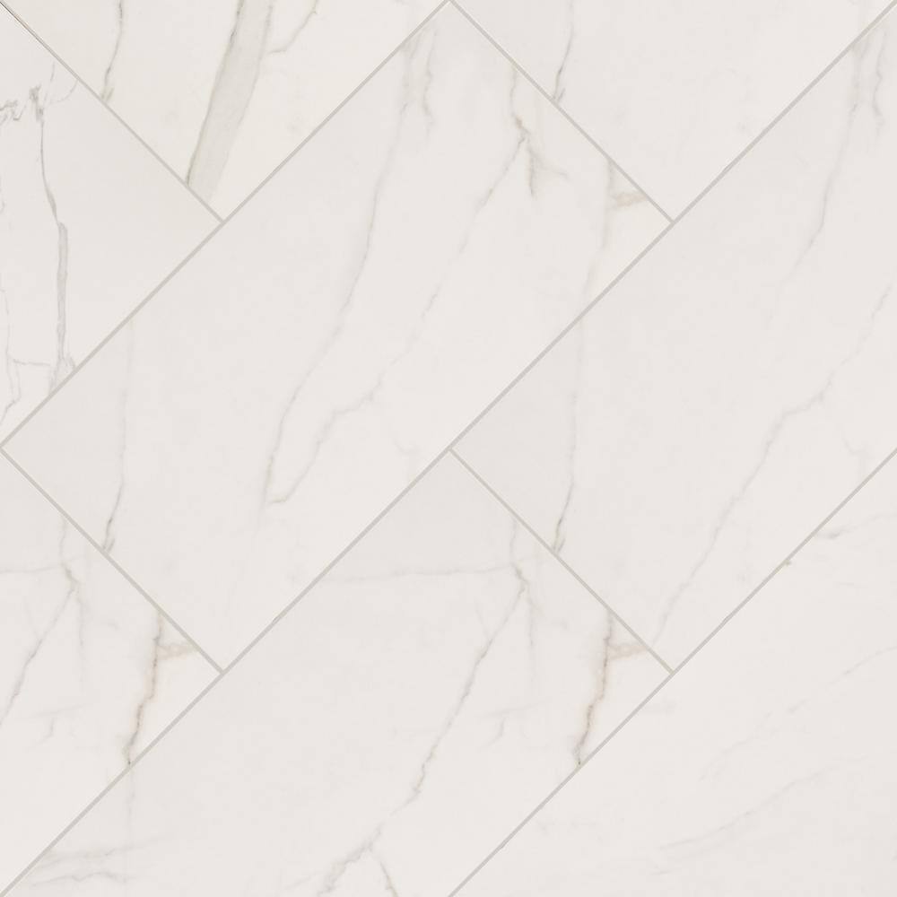 MSI Leonardo Venato 24 in. x 48 in. Polished Porcelain Marble Look Floor and Wall Tile (16 sq. ft.Case) NHDLEOVEN2448PC