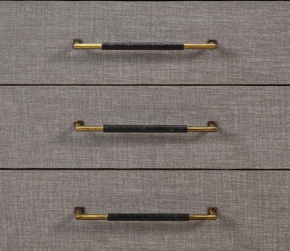 Bradenton Brown 3 Drawer Chest   Transitional   Accent Chests And Cabinets   by Homesquare  Houzz