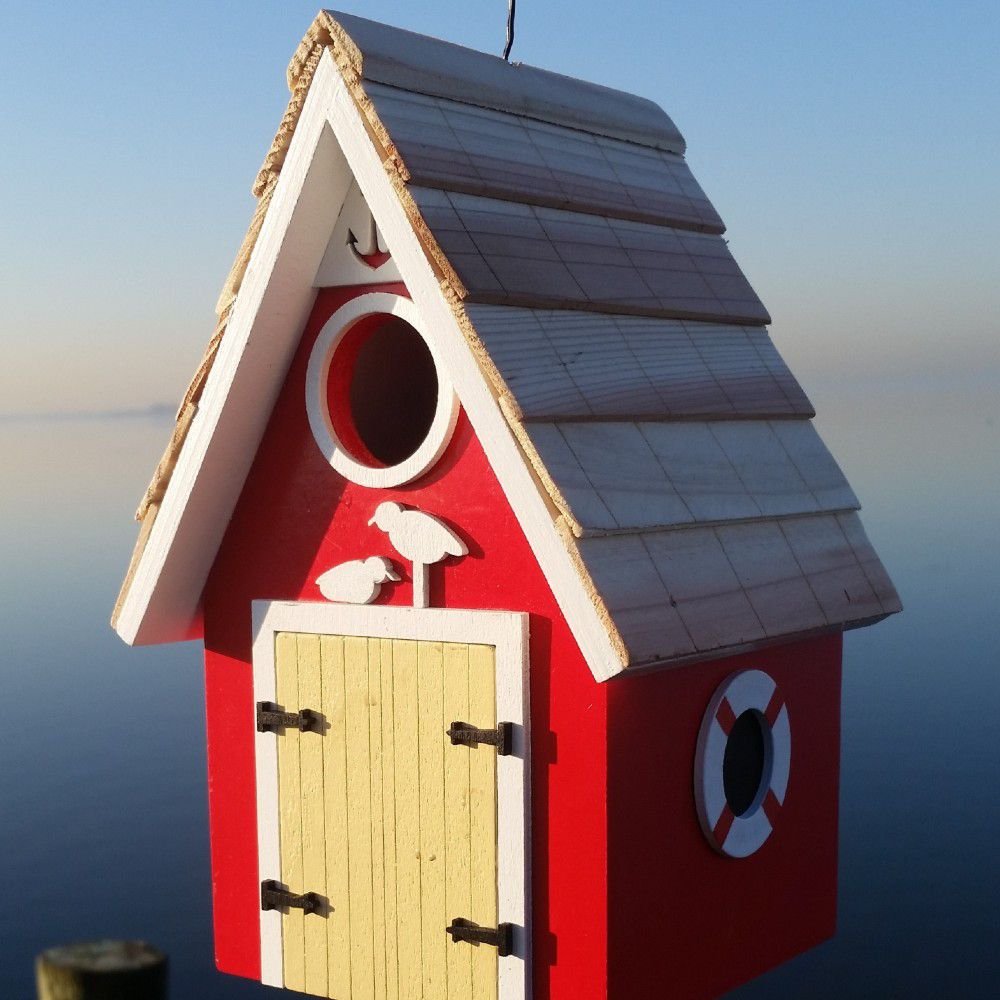 Home Bazaar Dockside Cabin Birdhouse