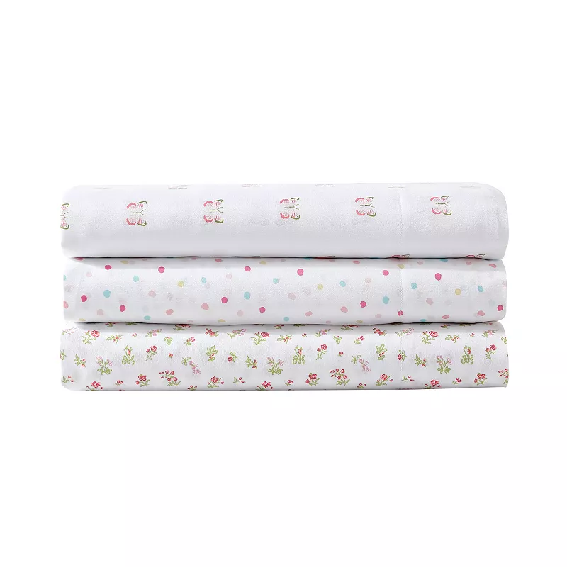 Laura Ashley Kids Microfiber Sheet Set