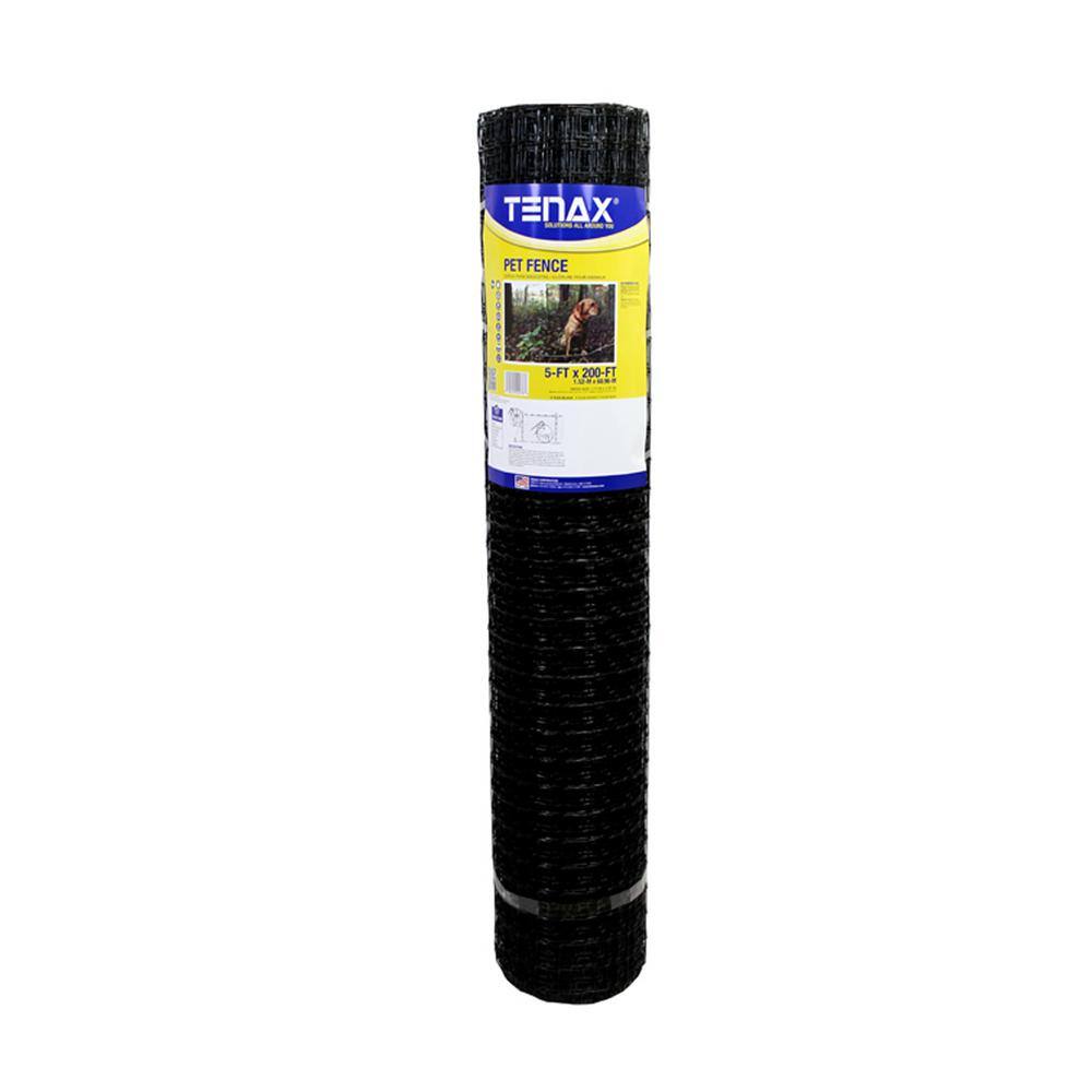 Tenax Pet 5 ft. x 200 ft. C Premium Garden Fence Plastic 2A140078