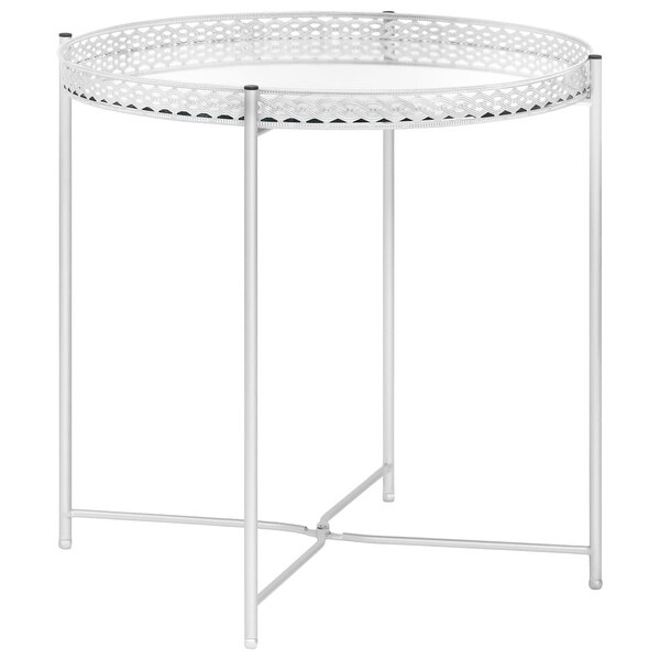 Side Table Silver 15.7