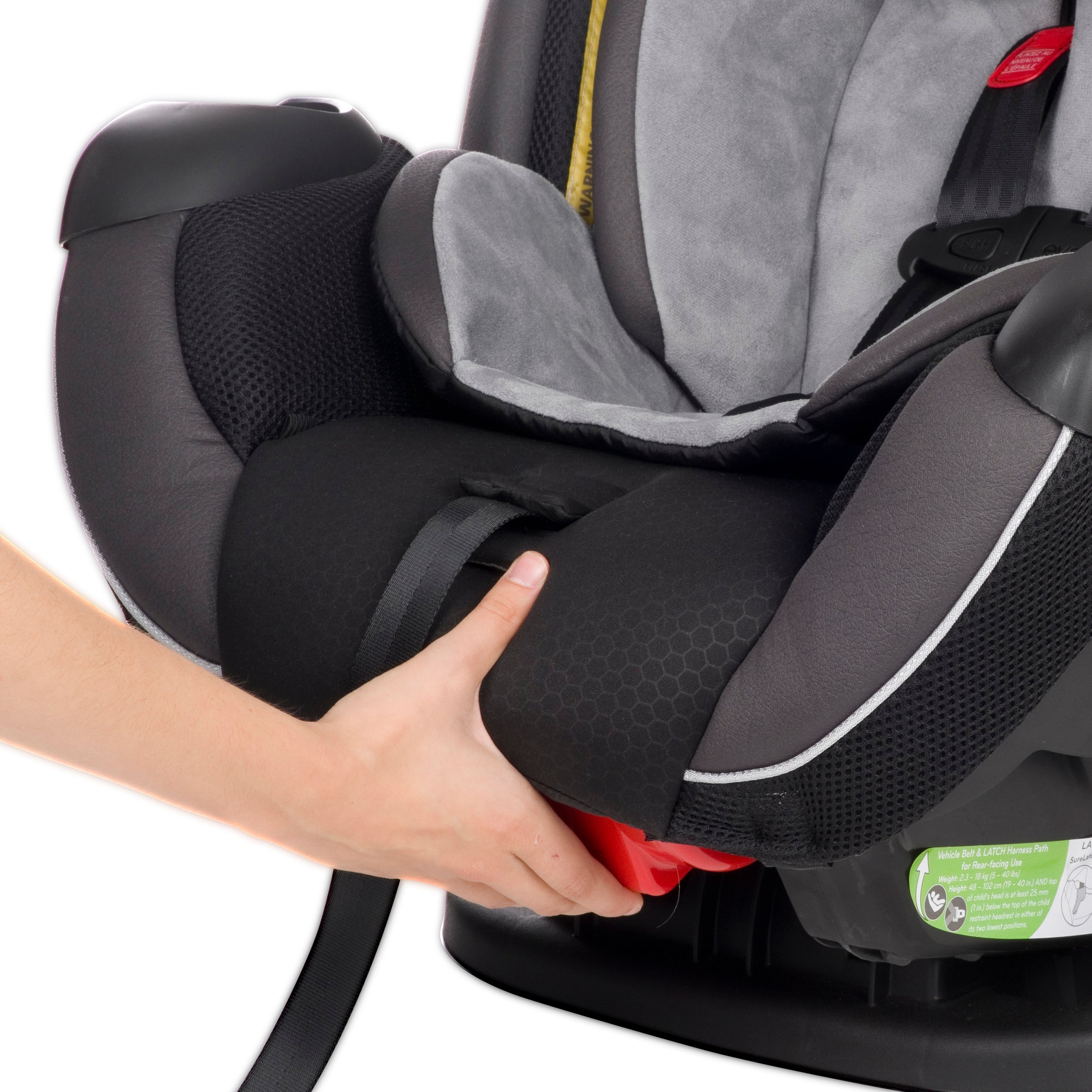 Symphony DLX All-In-One Convertible Car Seat with Easy Click Install