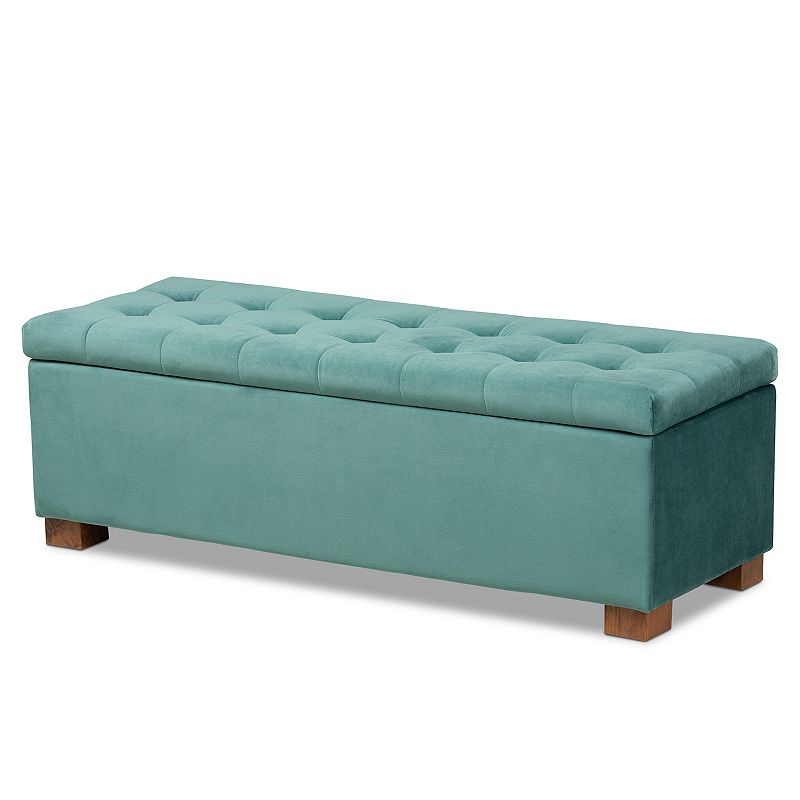 Baxton Studio Roanoke Ottoman