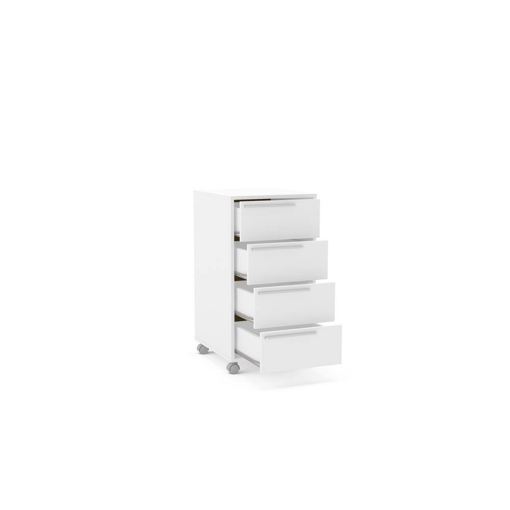 Oxford White 4-Drawer Cabinet 120924880009