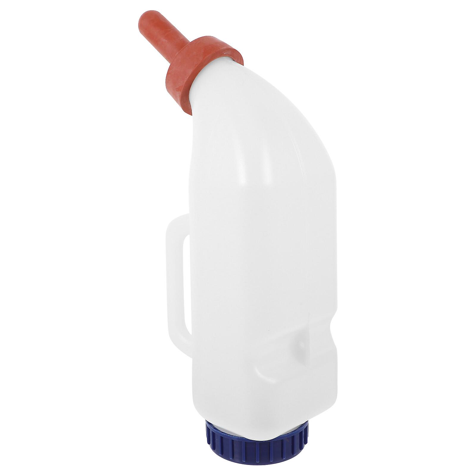 Calf Milk Bottle With Handle Nursing Baby Cows Bottle Livestock Milk Bottle