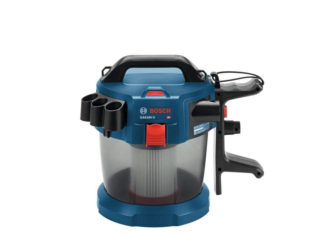 Bosch 18 V 2.6-Gallon Wet/Dry Vacuum Cleaner with HEPA Filter (Bare Tool) GAS18V-3N from Bosch